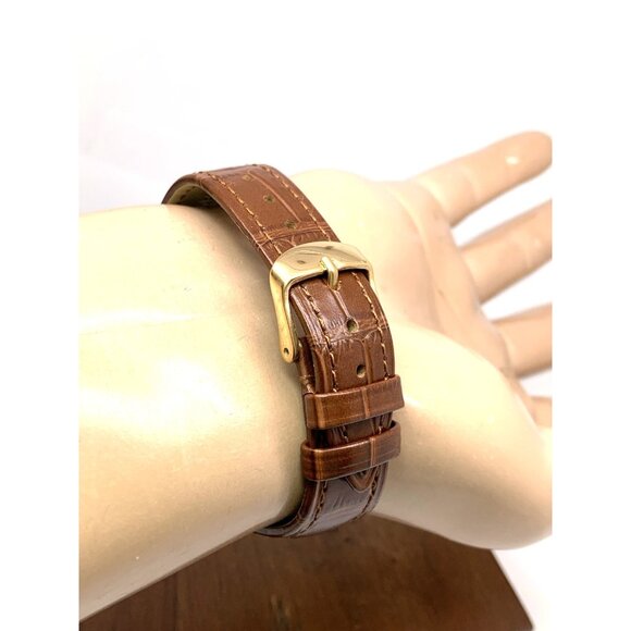 Sears Roebuck Co Tradition Electronic Men's Watch Swiss Quartz Gray White Dial - Picture 11 of 15